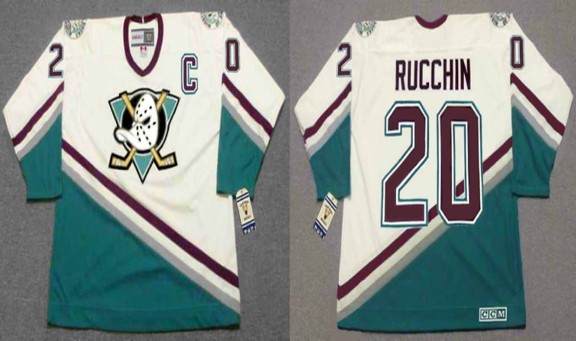 2019 Men Anaheim Ducks #20 Rucchin black CCM NHL jerseys->anaheim ducks->NHL Jersey